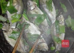 电饼铛葱叶烤小鱼的做法图解2
