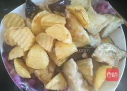肉段地三鲜的做法图解7