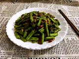 肉末炒刀豆