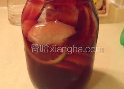 自调葡萄酒（西班牙的sangria汽酒）