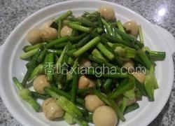 蒜薹鹌鹑蛋