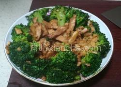 西兰花炒鸡肉