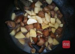 土豆红烧肉的做法图解4