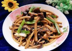 干煸茶树菇