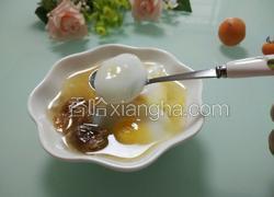 龙眼肉煮水波蛋