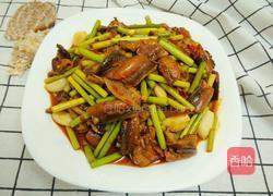 蒜苔烧黄鳝的做法图解14