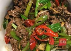 小炒牛肉的做法图解8