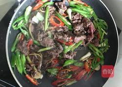 小炒牛肉的做法图解6