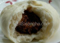 红糖核桃馅包子 蜜豆馅包子