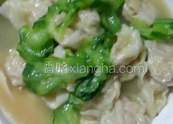 丝瓜馄饨面
