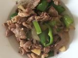 尖椒炒牛肉