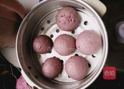 紫薯馒头的做法图解6