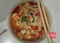 番茄鸡蛋面的做法图解4