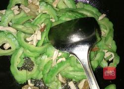 苦瓜炒肉的做法图解6