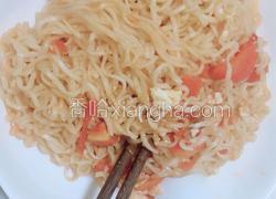番茄鸡蛋炒面