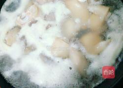 猪蹄花生焖藕的做法图解2