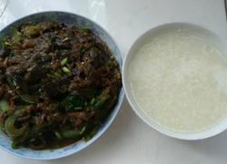 茄条菜椒条炒肉