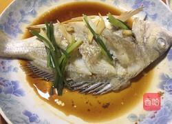 清蒸野生原味黄翅鱼的做法图解4