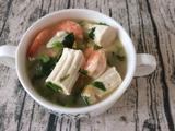 豆腐炖鲜虾