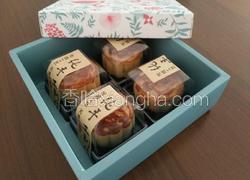 蛋黄豆沙月