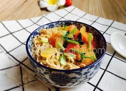 西红柿鸡汤面