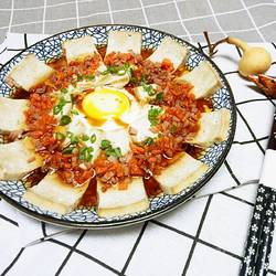 蛋蒸老豆腐的做法[图]