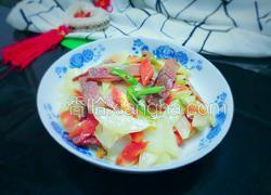 土豆片炒腊肉
