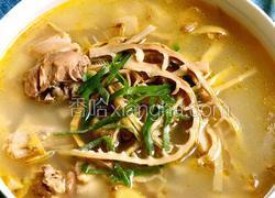 羊尾笋土鸡煲