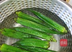 秋葵炒鸡蛋的做法图解5