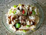 松茸芥兰排骨饭的做法[图]