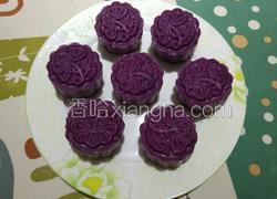 紫薯莲蓉月饼