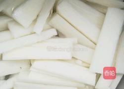 双耳炒山药的做法图解1