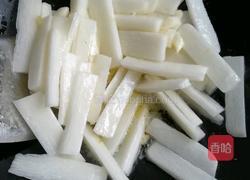双耳炒山药的做法图解3