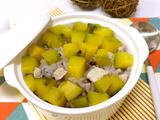 宝宝辅食分享【南瓜肉丁双米饭】12m+的做法[图]