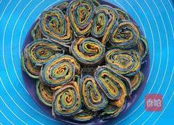 七彩蔬菜煎饼的做法图解11