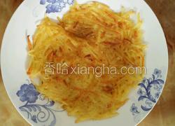 土豆红萝卜丝煎饼