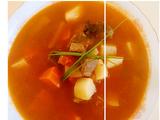 番茄牛肉什锦煲的做法[图]