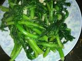 蒜蓉炒菜心