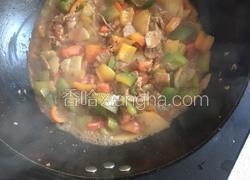 柿子椒土豆炒肉片