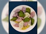 彩色饺子