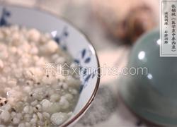 古人冬季养生品——薏米山药柿霜粥