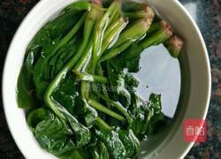 果仁菠菜的做法图解2