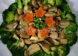 草菇炒西兰花