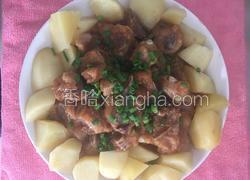土豆蒸排骨