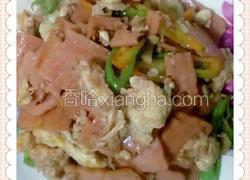 尖椒火腿炒鸡蛋