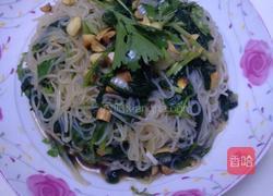 凉拌菠菜粉丝的做法图解8