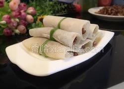 京酱肉丝卷饼
