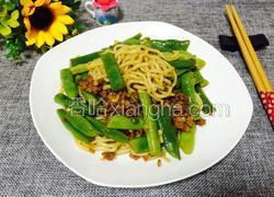 肉末扁豆焖面