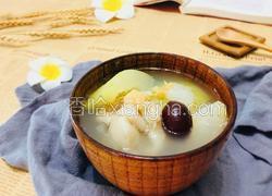 干贝节瓜煲筒骨