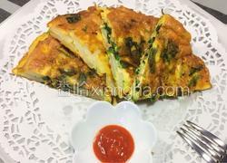 菠菜土豆鸡蛋饼